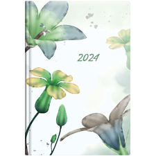 Kalendart Joy 2024-es J021 A5 napi beosztású kankalin határidőnapló határidőnapló