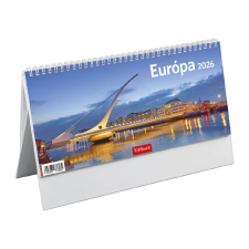 Kalendart Naptár Kft. TopTimer T063 Álló asztali naptár 2026, EURÓPA naptár, kalendárium