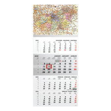 Kalendart Naptár Kft. TopTimer T079 Speditőrnaptár 2026, 4 HAVI MO TÉRKÉP FEJ határidőnapló