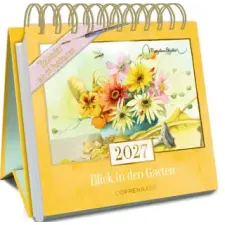  Kalender mit 53 Postkarten 2027 - Blick in den Garten – Marjolein Bastin (Naptár) naptár, kalendárium