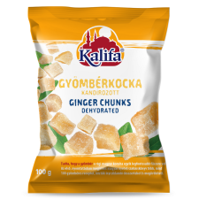 Kalifa kandírozott gyömbérkocka 100g alapvető élelmiszer