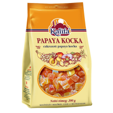 Kalifa papaya kocka kandírozott 200 g reform élelmiszer