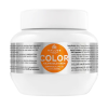 Kallos Color hajpakolás lenmagolajjal és UV filterrel festett, töredezett hajra, 275 ml