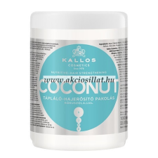 Kallos Kjmn Coconut Tápláló Hajerősítő Pakolás Kókuszolajjal 1L hajbalzsam