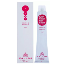  Kallos KJMN Keratin&amp;Argán olajos Krémhajfesték 1.10 100 ml (Kékes fekete) hajfesték, színező