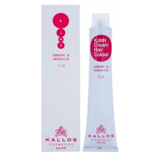 Kallos KJMN Keratin&Argán olajos Krémhajfesték 4.7 100 ml (Mokka) hajfesték, színező