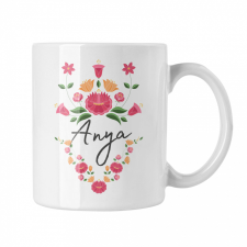  Kalocsai Mintás Anya - Fehér Bögre bögrék, csészék