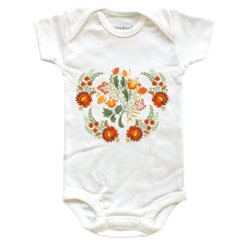 Kalocsai mintás - Prémium Baba Body kombidressz, body