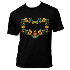  Kalocsai Virágzás Motívum - Turulia Unisex Póló női póló