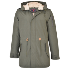  KAM dzseki férfi KBS KV112 nagyméretű télikabát, 8XL Khaki