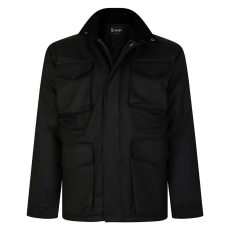 KAM kabát férfi KBS KV127 plus size, Fekete 6XL