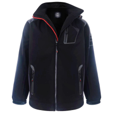  KAM kabát férfi KV39 softshell plus size, Fekete 7XL