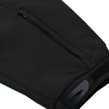 KAM kabát férfi KV39 softshell plus size, Fekete 8XL férfi kabát, dzseki
