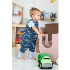  Kamáslis tipegő hálózsák, 2TOG, közlekedés, sötétkék hálózsák, pizsama