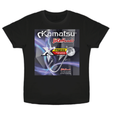 Kamatsu kamatsu t-shirt jig heads black size xl horgászkiegészítő