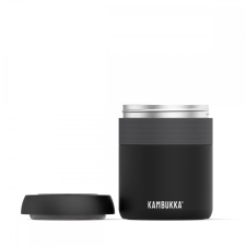 Kambukka Bora Matte Black 600ml Ételtermosz - Fekete (11-06010) termosz
