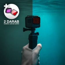  Kamera lencse szűrő búvárkodáshoz, GoPro Hero 3+ és 4 kamerákhoz videókamera kellék