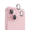  Kameralencse védőkeret iPhone 11 - Metal pink - üveg