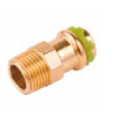 KAN-therm Press 15-1/2" Km-tok idom hűtés, fűtés szerelvény