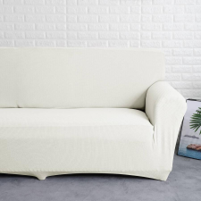 Kanapé Huzat (enyhén vízlep., 4 személyes, fehér) lakástextília