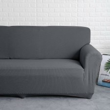 Kanapé Huzat (enyhén vízlep., 4 személyes, sötétszürke) lakástextília