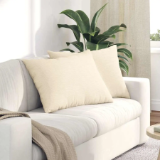  Kanapé párnák 2 pcs Krém 70 x 50 cm Bársonyos szövet lakástextília