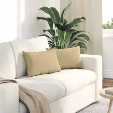  Kanapé párnák 2 pcs Szürke zöld 50 x 30 cm Bársonyos szövet lakástextília