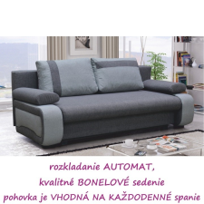  Kanapé, sötétszürke/világosszürke, BOLIVIA bútor