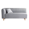  Kanapé, szürke, balos, BROKEN