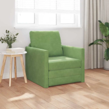  Kanapéágy 60cm Világos zöld Bársony bútor