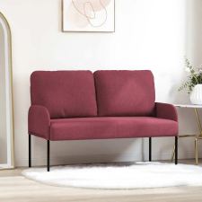  Kanapék párnával 110cm Bordó Furnér bútor