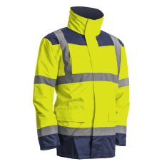  KANATA 4/1 HI-VIZ SÁRGA/KÉK PE KABÁT_2XL