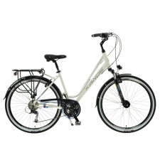 KANDS Elite Pro Női kerékpár 28 Alumínium Fehér 17 coll - 150-167 cm magasság city kerékpár