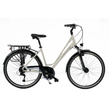 KANDS ® Elite Pro Női kerékpár 28 Alumínium, Fehér 19 coll - 168-185 cm magasság city kerékpár