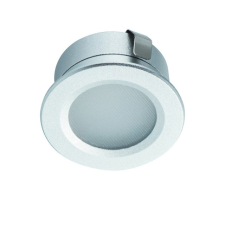 KANLUX 23521 IMBER ezüst dekorációs led, süllyesztett lámpa LED SMD IP65 hideg fehér 1W 40lm világítás