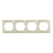 KANLUX 25001 DOMO 01-1490-030 Négyes keret, vízszintes villanyszerelés
