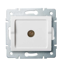 KANLUX 25097 LOGI 02-1290-002 Antenna csatlakozó TV aljzat, átmenő villanyszerelés