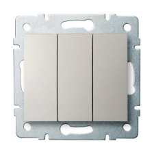 KANLUX 25136 LOGI 02-1090-103 Hármas csillárkapcsoló 10AX - 250V~ villanyszerelés