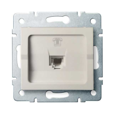KANLUX 25165 LOGI 02-1370-003 Telefon csatlakozó aljzat (RJ11) villanyszerelés