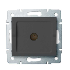 KANLUX 25275 LOGI 02-1300-041 grafit antenna csatlakozó TV aljzat, végzáró villanyszerelés