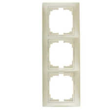 KANLUX 25363 DOMO 01-1530-030 Hármas keret, függőleges villanyszerelés