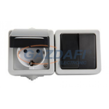 KANLUX 27133 TEKNO 05-3528-143 Fali dugalj villanyszerelés