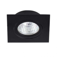 KANLUX Beépíthető spot keret , lámpatest , MR16 , DALLA CT-DTL50-B , négyzet , fekete , billenthető világítás