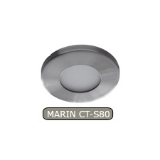 KANLUX Beépíthető spot lámpatest Marin CT-S80 szatén-nikkel világítás