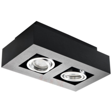 KANLUX Felületre szerelhető halogén lámpa SPOT STOBI 2xGU10, fekete, mozgatható, Kanlux világítás