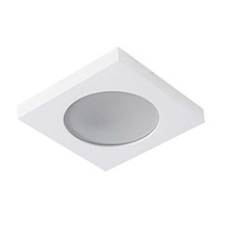 KANLUX Flini DSL (IP44) beépíthető spot lámpatest, négyzet, fehér világítás