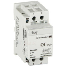 KANLUX Kontaktor modul, 230V AC vezérlés KMC-40-20 (23253) villanyszerelés