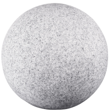 KANLUX Lampa Ogrodowa Zewnętrzna Wbijana STONO KAMIENNA KULA E27 IP65 78cm Szara KANLUX kültéri világítás
