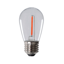 KANLUX LED izzó ST45 E27 0.9W 20lm piros izzószál Garland KANLUX-hoz izzó