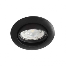 KANLUX LED lámpatest , spot keret , GU10/MR16 , beépíthető , billenthető , matt fekete , KANLUX VIDI izzó